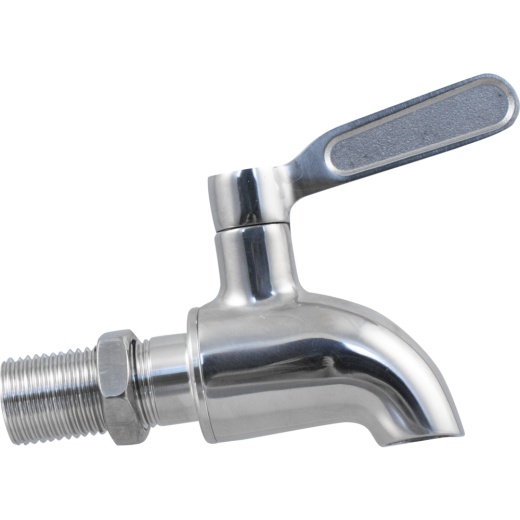 Farro Glass Wide Mouth Carboy | Stainless Steel Spigot | Standard Turn