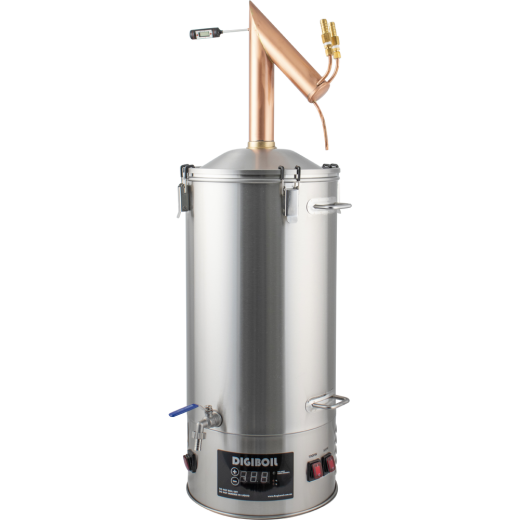35L Digiboil Still Kit With Copper Pot Still Condenser