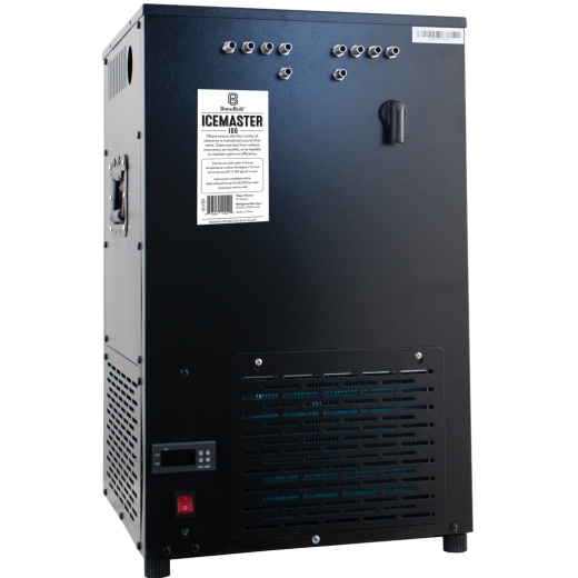 Brewbuilt® Icemaster 100 | Glycol Chiller | Bulkhead Sets For 5 Fermenters | 2600Btu | 110V | 8 Gal. Tank Capacity
