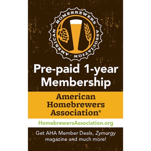 American Homebrewers Association (Aha) New Membership Or Renewal (1 Year)