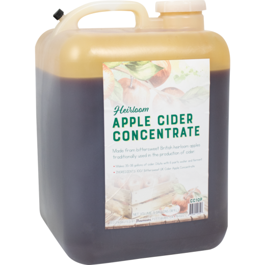 British Bittersweet Apple Cider Concentrate | 18.9L | 5 Gal