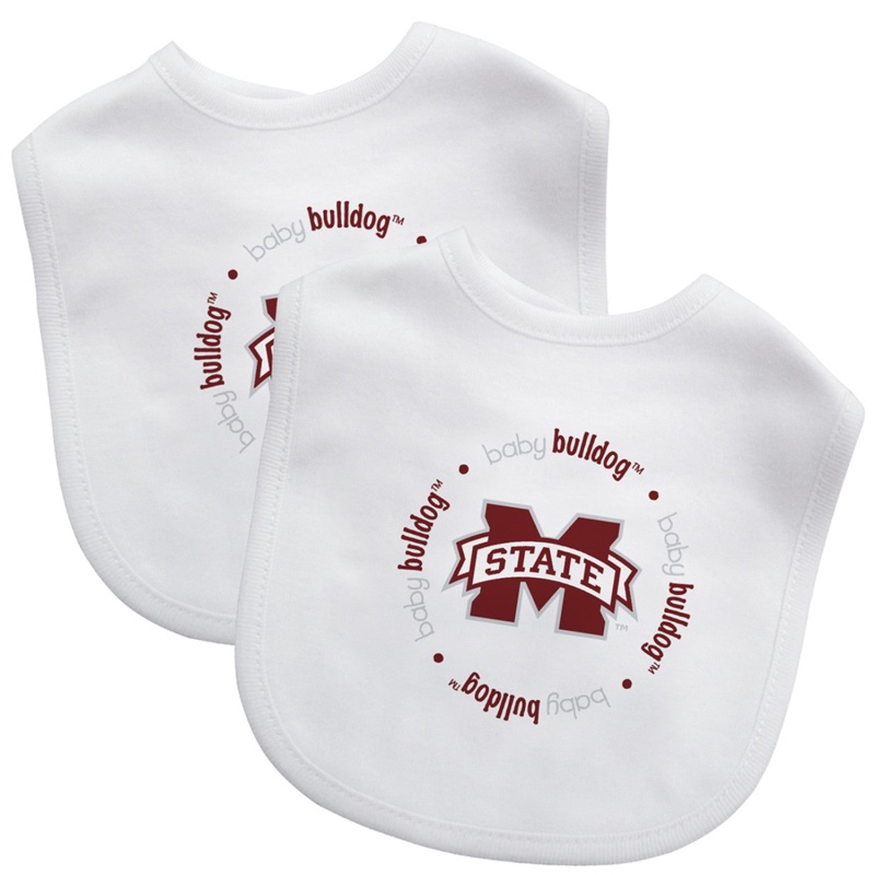 Mississippi State Bulldogs - Baby Bibs 2-Pack