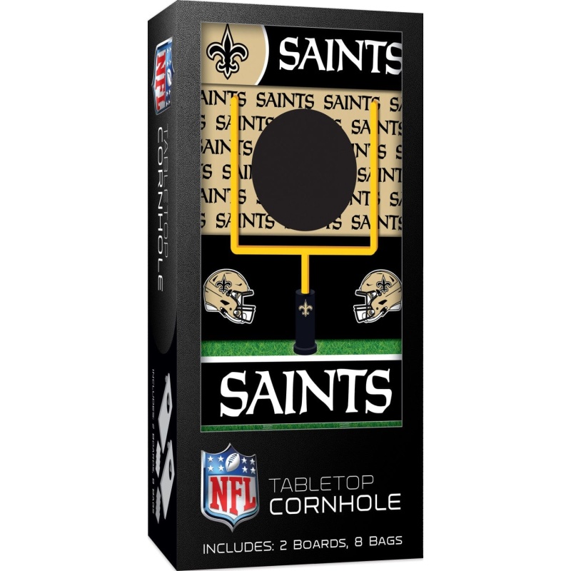 New Orleans Saints - Nfl Tabletop Cornhole