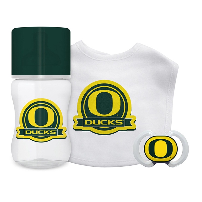 Oregon Ducks - 3-Piece Baby Gift Set