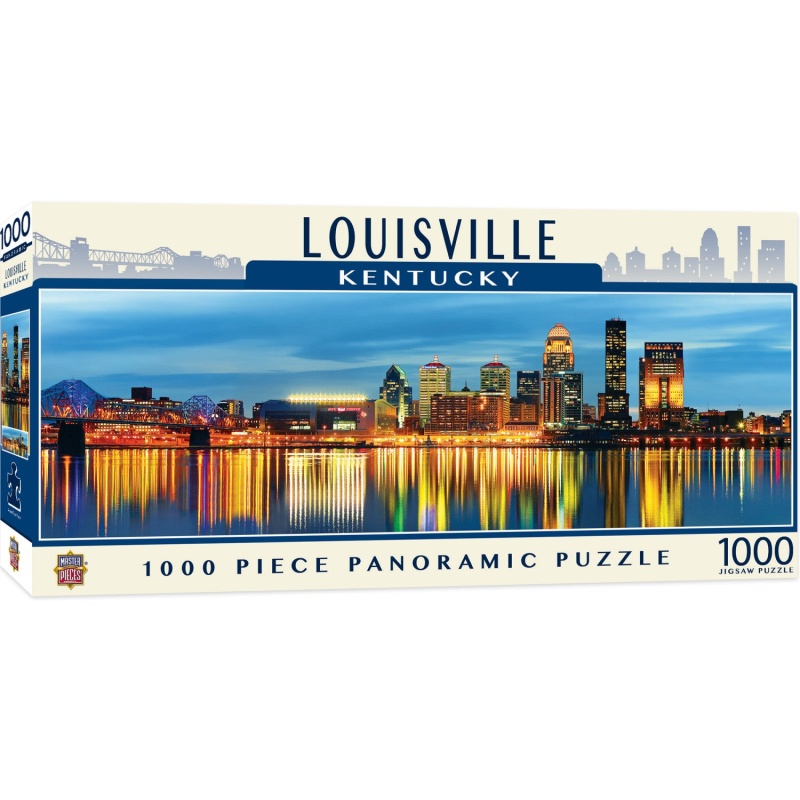 Louisville 1000 Piece Panoramic Jigsaw Puzzle