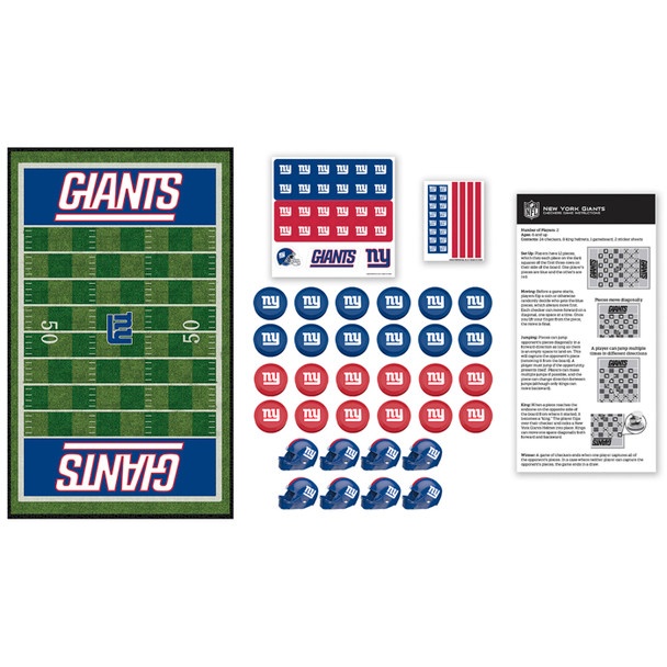 New York Giants Checkers Nfl Board Game