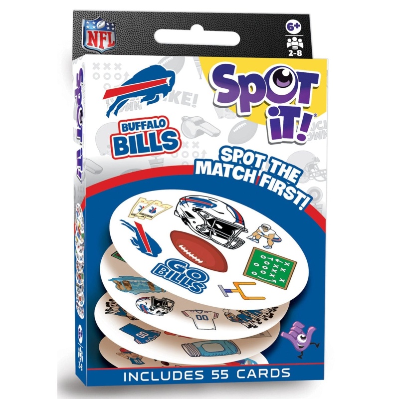 Buffalo Bills Spot It! Card Game