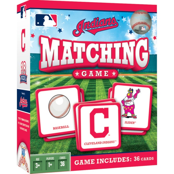 Cleveland Indians Mlb Matching Game