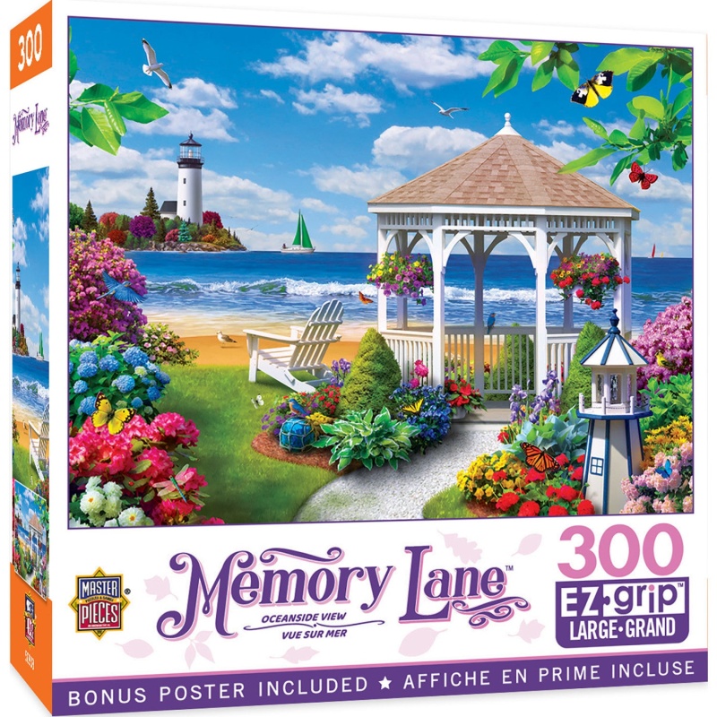 Memory Lane - Oceanside View 300 Piece EZ Grip Puzzle