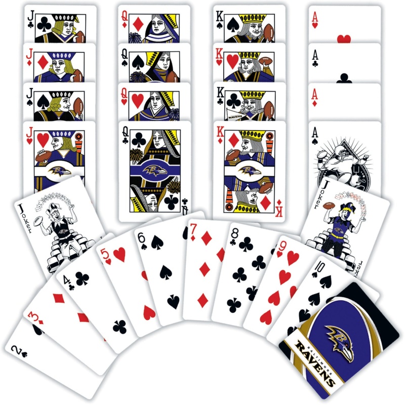 Baltimore Ravens Playing Cards - 54 Card Deck