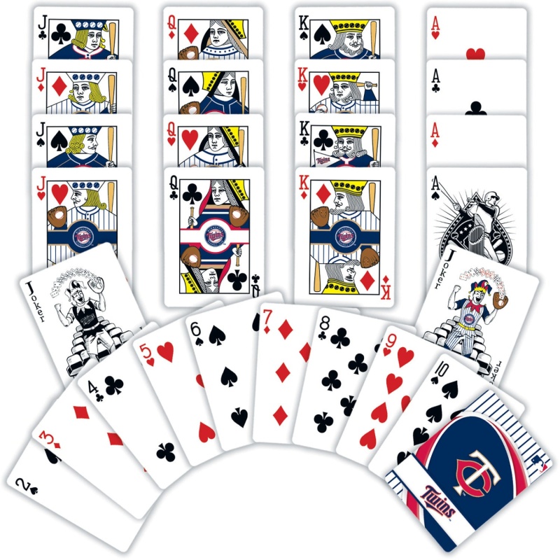 Minnesota Twins Playing Cards - 54 Card Deck