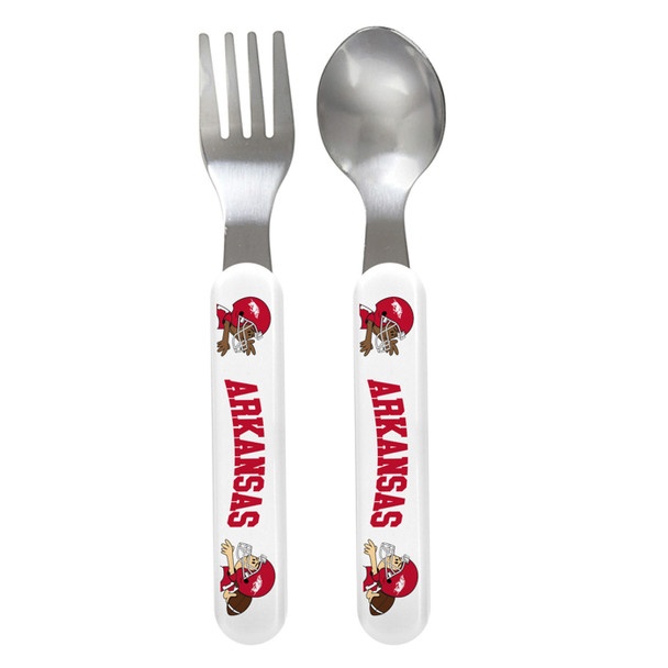 Arkansas Razorbacks Ncaa Baby Fanatic Fork & Spoon Set