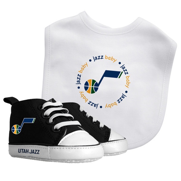 Utah Jazz Nba Baby Fanatic 2 Piece Unisex Gift Set