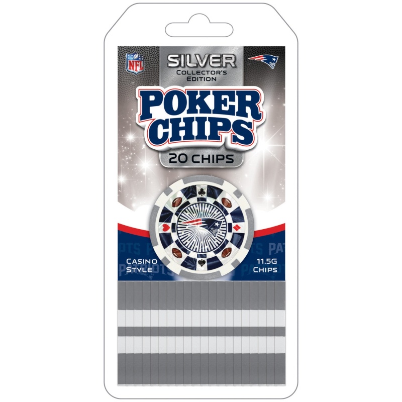 New England Patriots 20 Piece Poker Chips