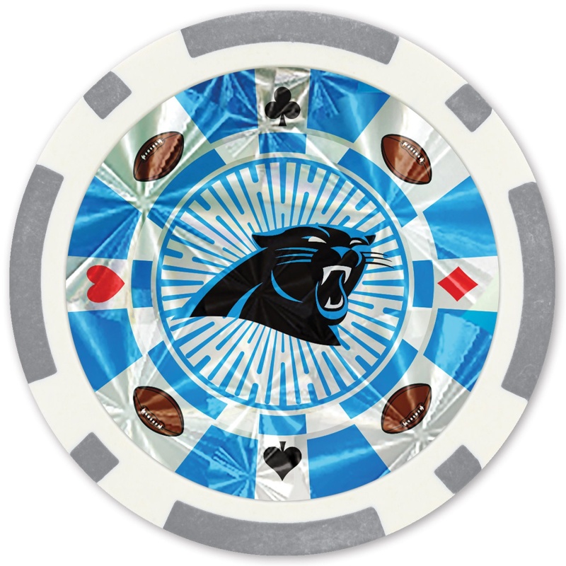 Carolina Panthers 20 Piece Poker Chips