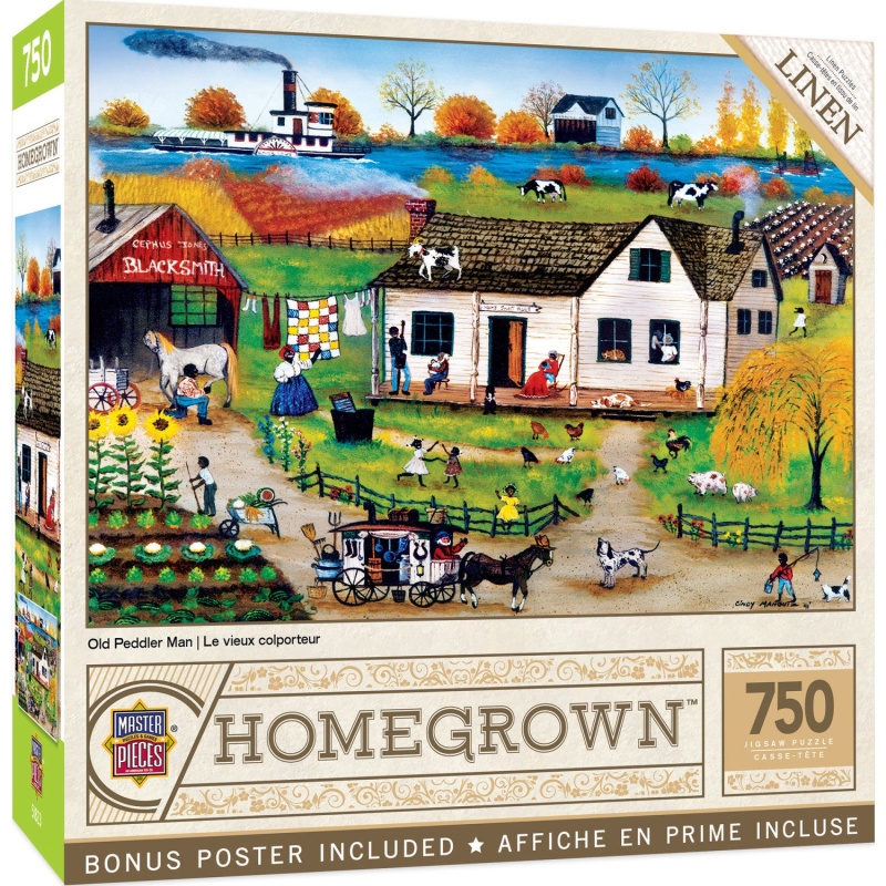 Homegrown - Old Peddler Man 750 Piece Jigsaw Puzzle
