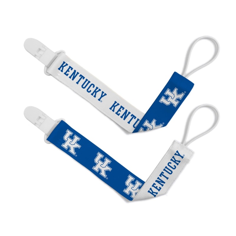 Kentucky Wildcats Pacifier Clip 2-Pack