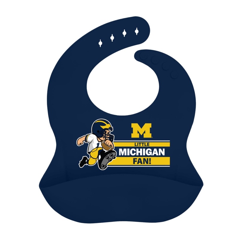 Michigan Wolverines - Ncaa Silicone Bib