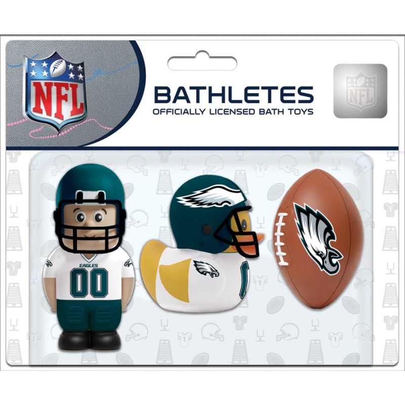 Bathletes - Philadelphia Eagles Nfl Bath Toys