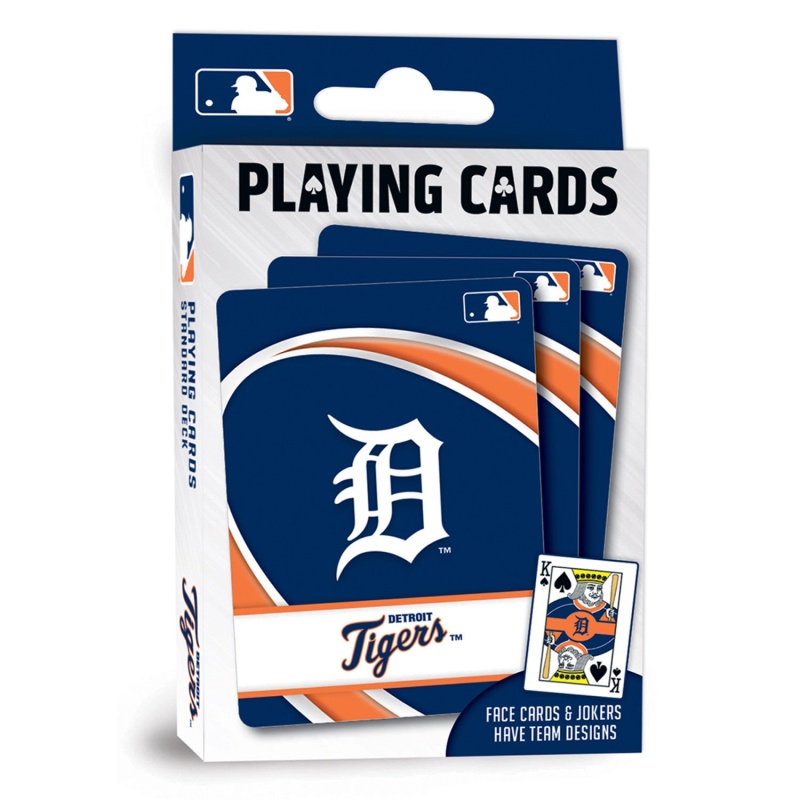 Detroit Tigers Playing Cards - 54 Card Deck