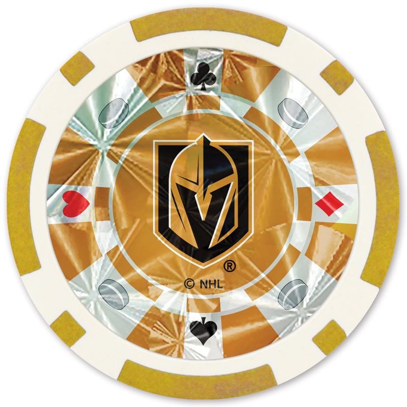 Las Vegas Golden Knights 20 Piece Poker Chips