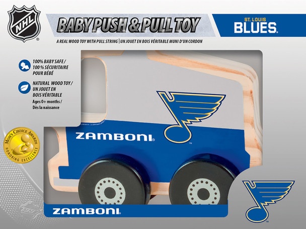 St. Louis Blues - Push & Pull Baby Toy