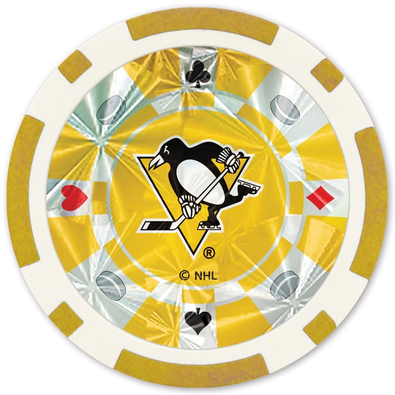 Pittsburgh Penguins 20 Piece Poker Chips