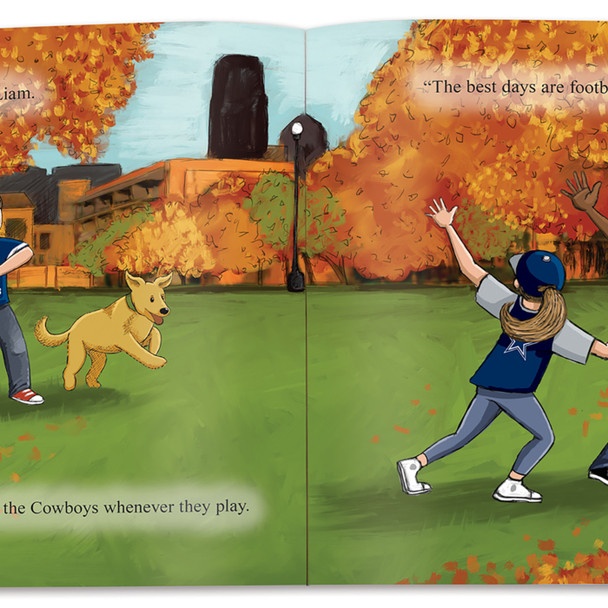 Dallas Cowboys - Home Team Children's Book