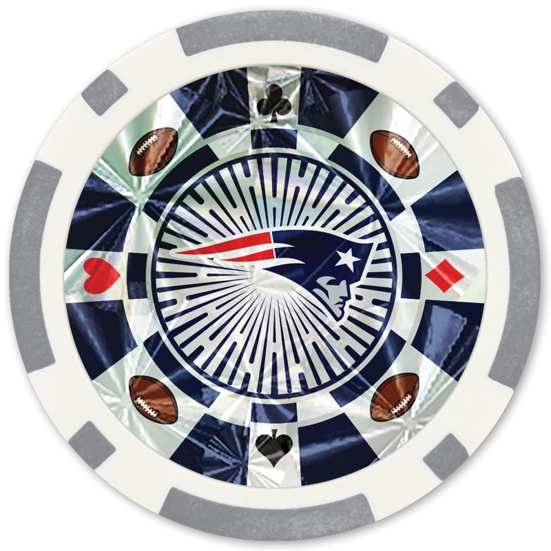 New England Patriots 20 Piece Poker Chips