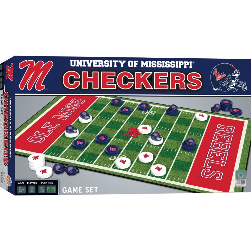 Ole Miss Rebels Checkers