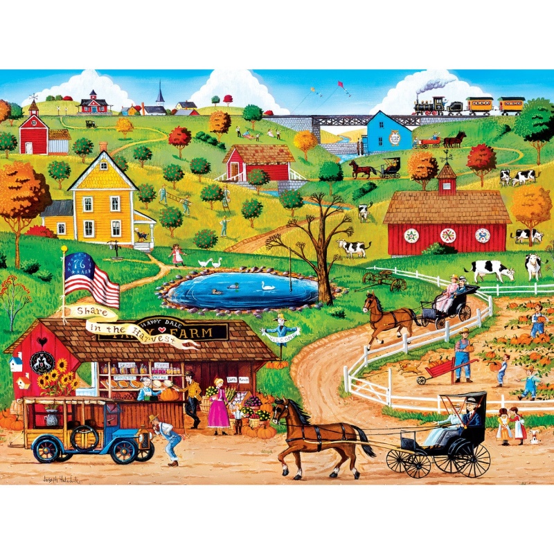 Town & Country - Share In The Harvest 300 Piece Ez Grip Jigsaw Puzzle