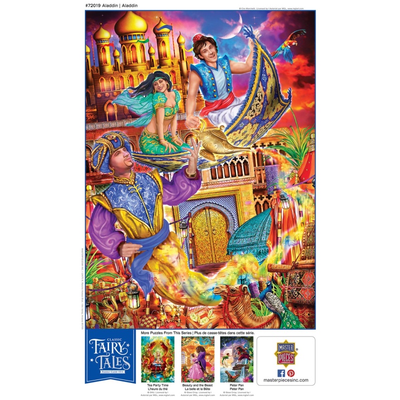 Classic Fairy Tales - Peter Pan - 1000 Piece Puzzle