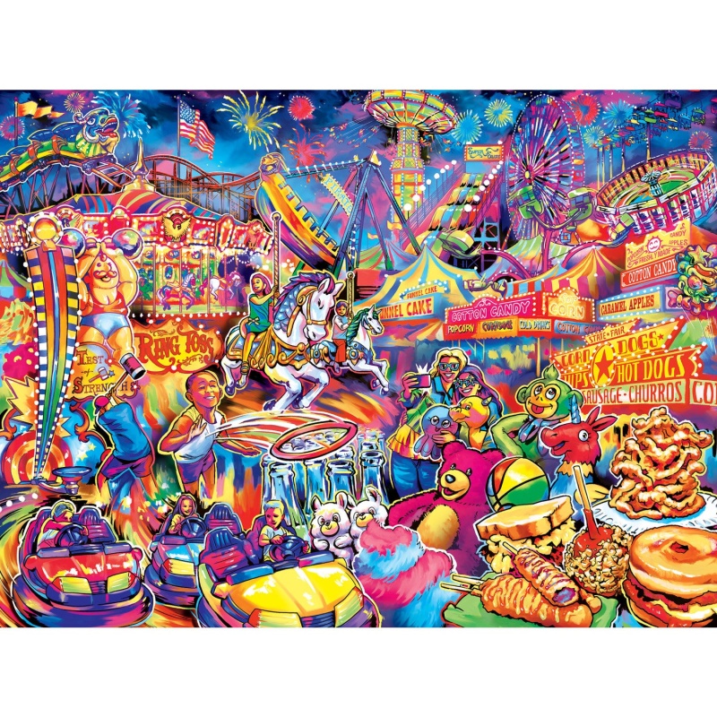 Greetings From The State Fairgrounds - 550 Piece Jigsaw Puzzle