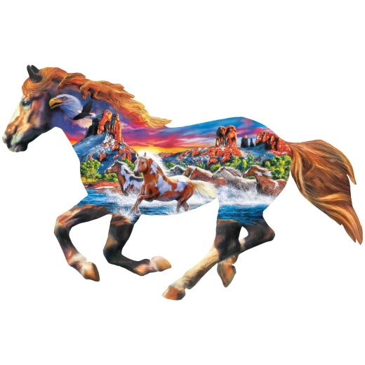 Contours Sedona Spirit 1000 Piece Shaped Jigsaw Puzzle - Masterpieces
