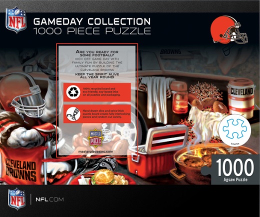 Cleveland Browns - Gameday 1000 Piece Puzzle