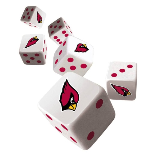 Arizona Cardinals Dice Set - Official NFL Dice Set