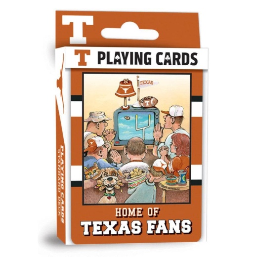 Texas Longhorns Fan Deck Playing Cards - 54 Card Deck