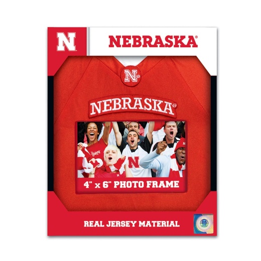 Nebraska Cornhuskers Uniformed Frame