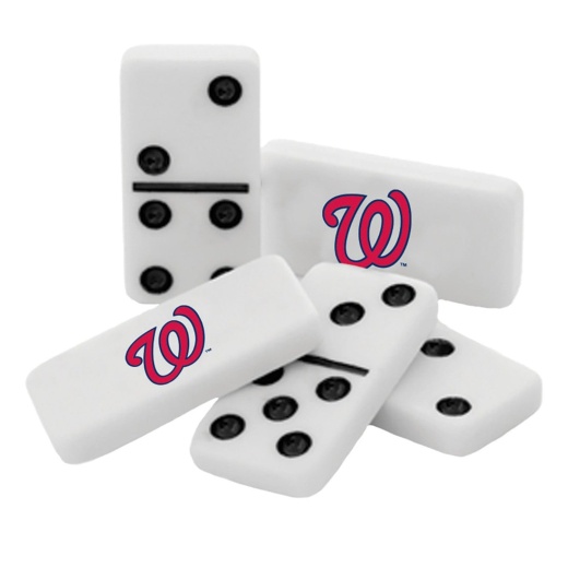 Washington Nationals Dominoes - Officially Licensed MLB Dominoes Set