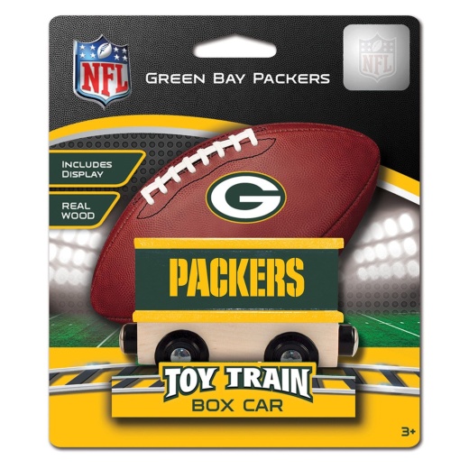 Green Bay Packers Toy Train Box Car - Collectible Fun for Kids