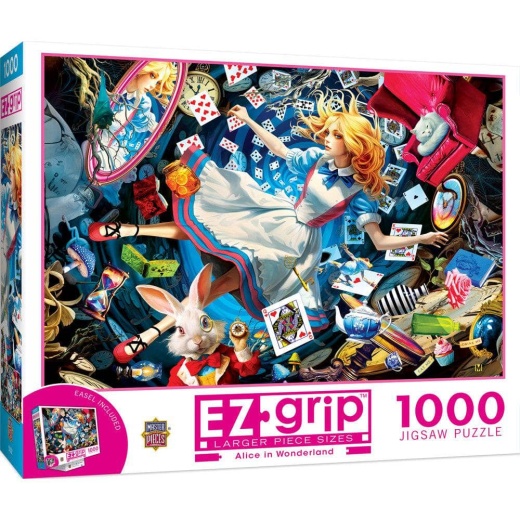 Ez Grip - Alice In Wonderland 1000 Piece Jigsaw Puzzle