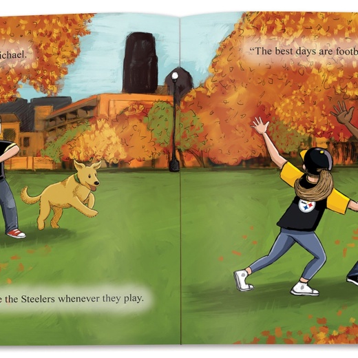 Pittsburgh Steelers - Home Team Children's Book