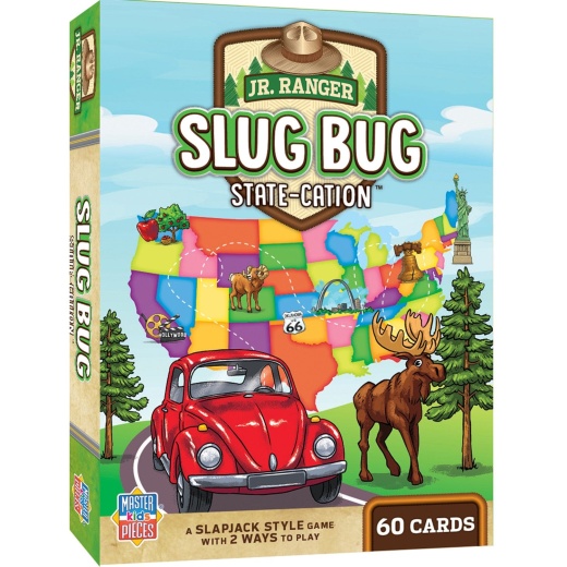 Jr. Ranger Slug Bug State-Cation Card Game