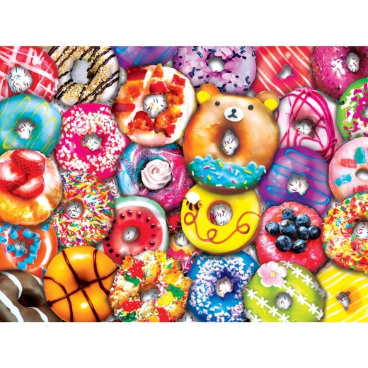 MasterPieces Trendz - Donut Resist 300 Piece EZ Grip Jigsaw Puzzle