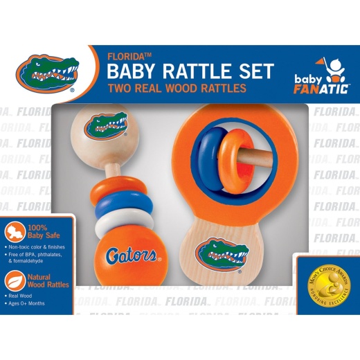 Florida Gators - Baby Rattles 2-Pack