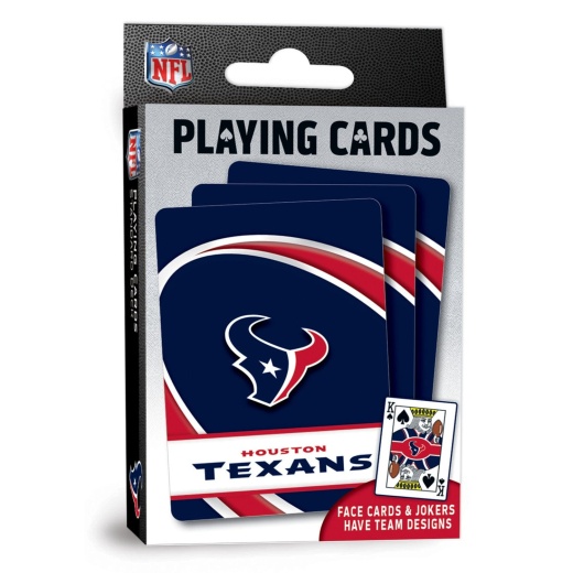 Houston Texans Playing Cards - Officially Licensed 54 Card Deck