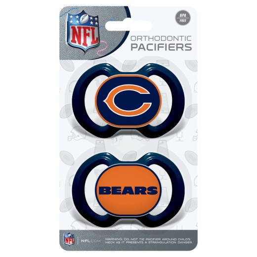 Chicago Bears Pacifier 2-Pack