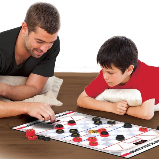 MasterPieces NHL Chicago Blackhawks Checkers Board Game