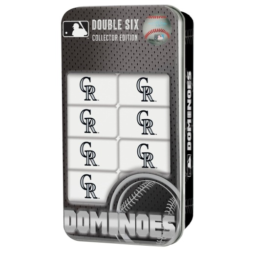 Colorado Rockies Dominoes - MasterPieces MLB Double-Sixes Set