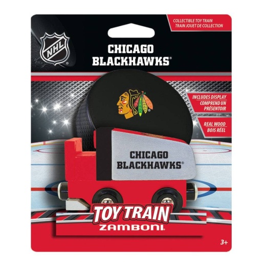 MasterPieces NHL Chicago Blackhawks Toy Zamboni Train Engine